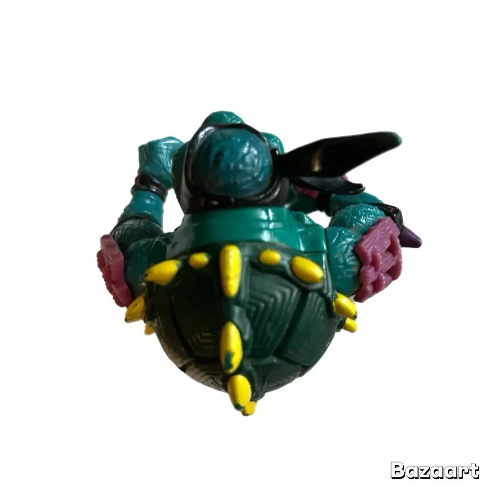 1990 Slash TMNT Teenage Mutant Ninja Turtles Figure Vintage Playmates Turtle